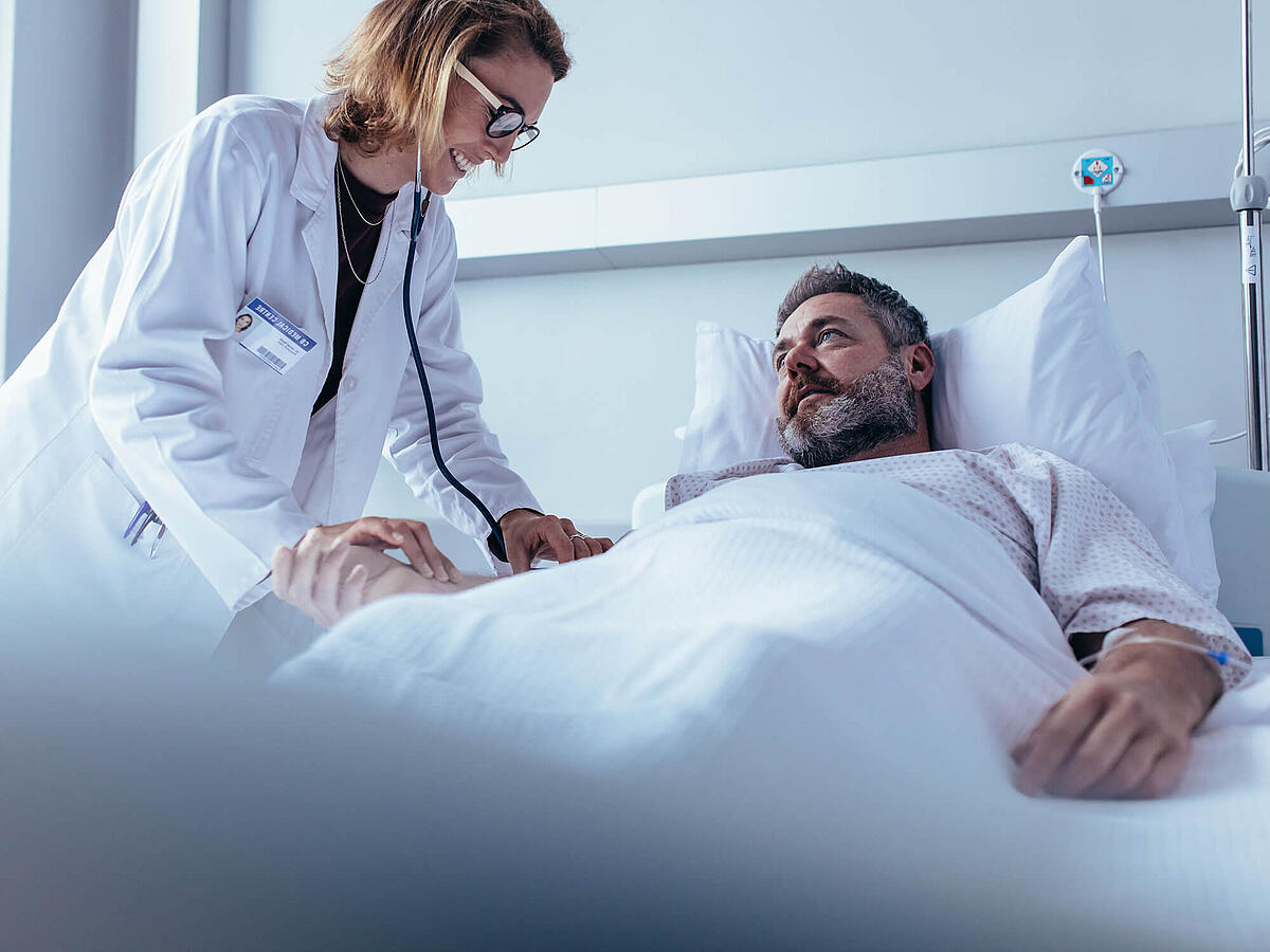 Bestmögliche im Krankenhaus