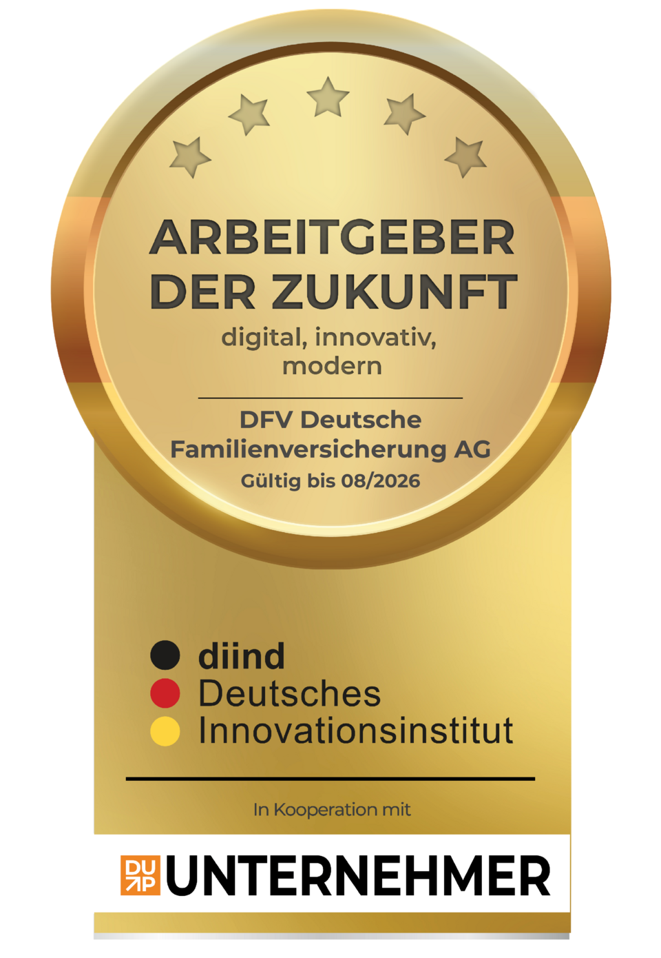 Siegel Arbeitgeber der Zukunft Siegel Arbeitgeber der Zukunft