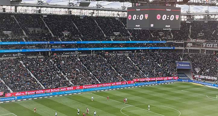 Freikarten für Eintracht Frankfurt