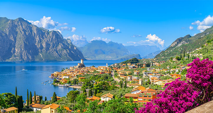 Blick auf den Gardasee