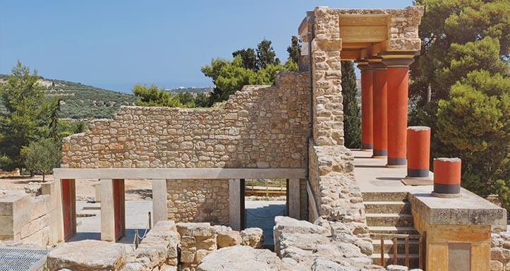 Palast auf Kreta Palast auf Kreta
