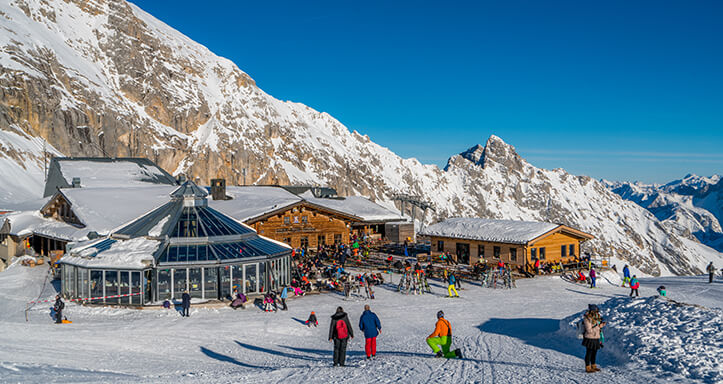 Skihütte in Deutschland