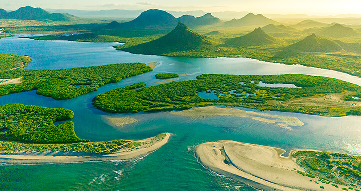 Vulkanlandschaft von Costa Rica