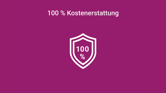 100% Kostenerstattung