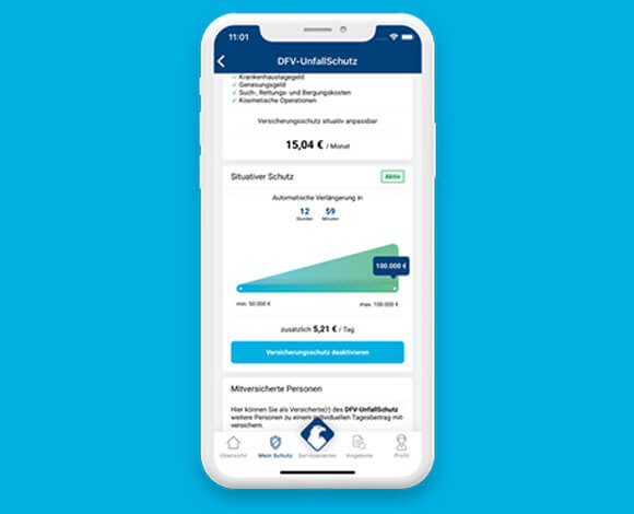 Die DFV-App Die DFV-App